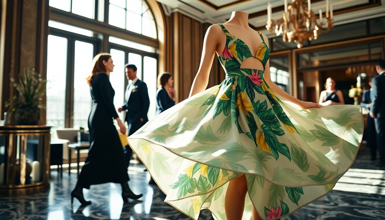 Amber Valletta rilancia il leggendario Jungle Dress di Versace