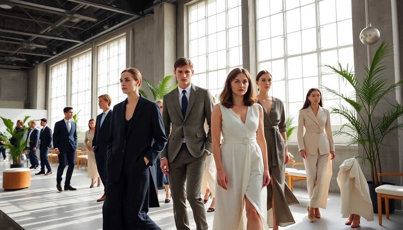 Emporio Armani lancia linee uomo e donna insieme a Milano