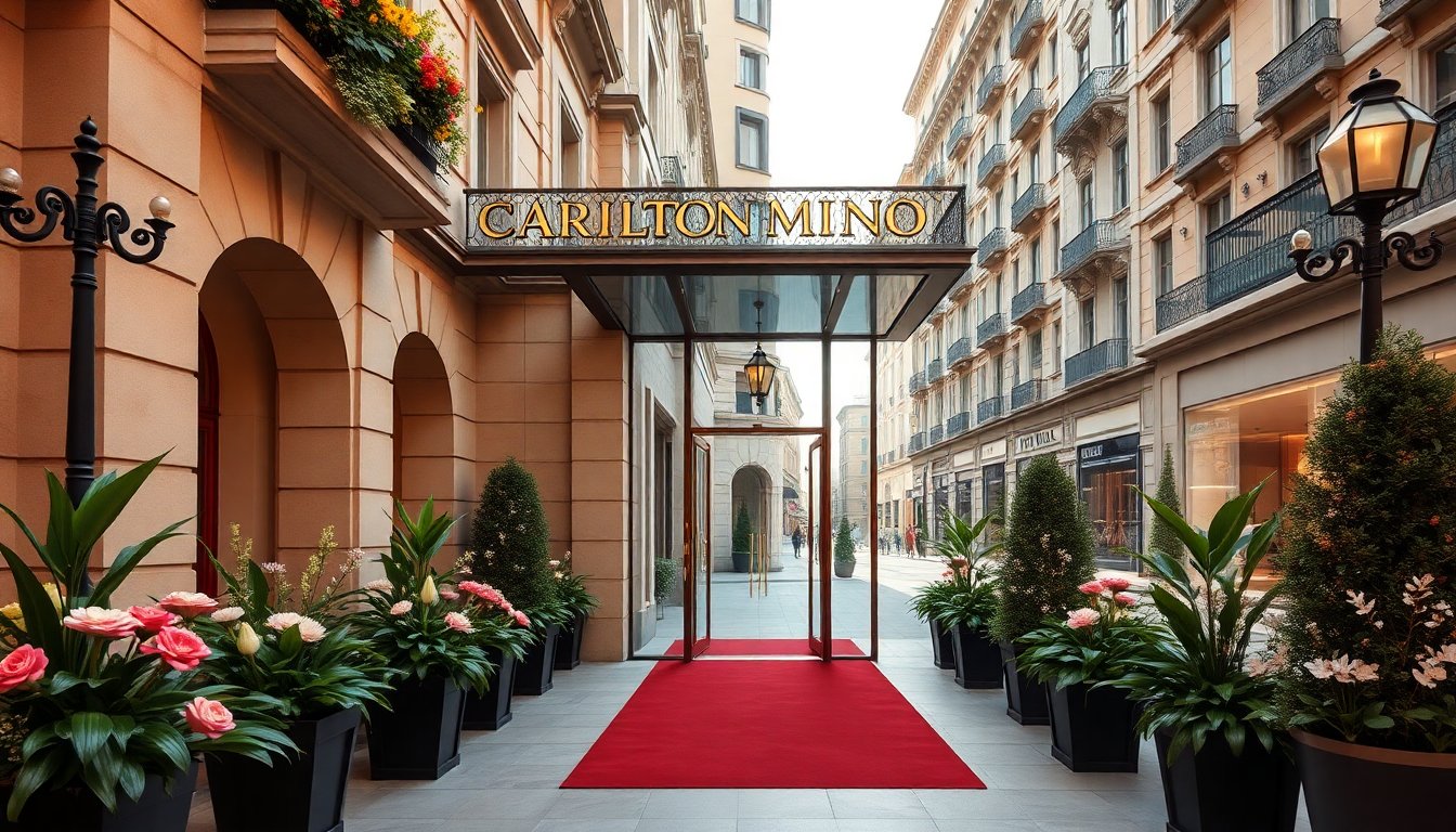 Esplora il Carlton Milano: lussuoso hotel che unisce eleganza e calore milanese