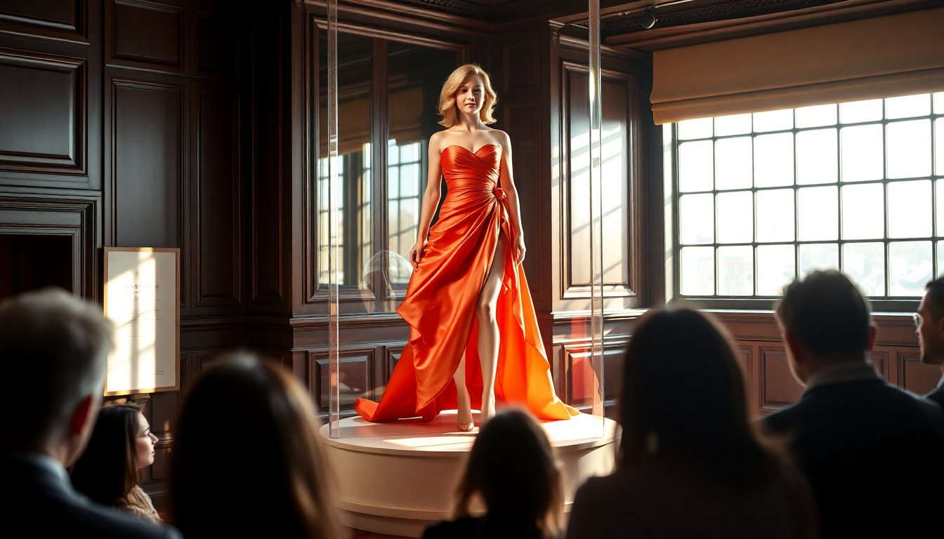 Gillian Anderson e il Vulva Dress: l’Icona di Stile in Mostra al Madame Tussauds