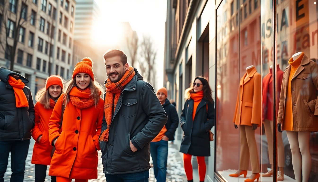 Guida Definitiva agli Abbinamenti dell’Arancione per Outfit Invernali alla Moda