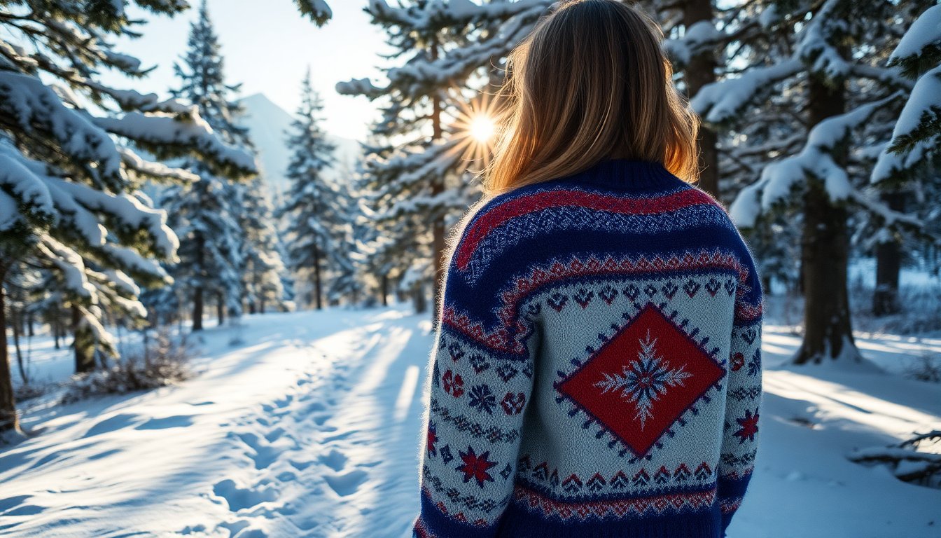 Il fascino del maglione norvegese per l’inverno 2025