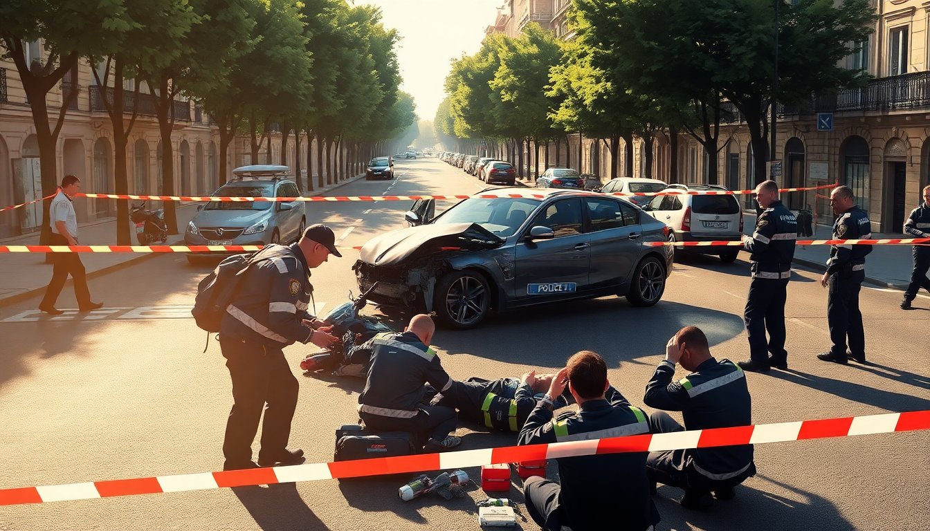 Incidente stradale a Milano: un morto e tre feriti in un tragico scontro