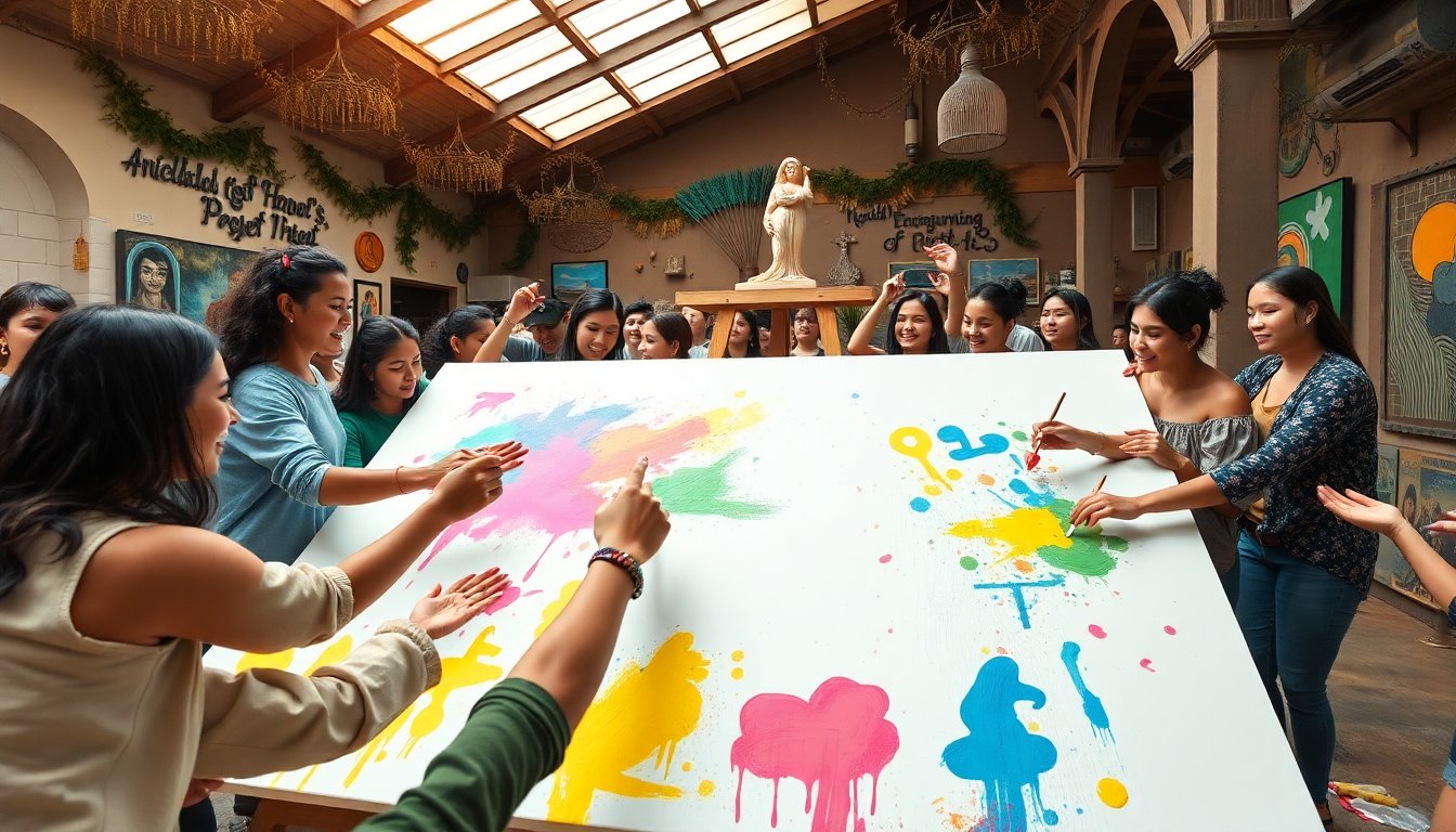 Riscoprire il Potere Trasformativo dell’Arte Collettiva nella Comunità