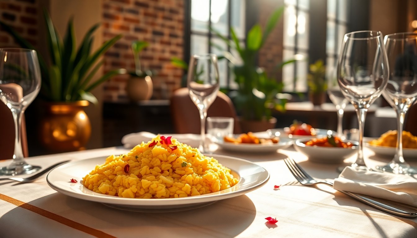 Risotto alla milanese: la ricetta tradizionale con un tocco moderno