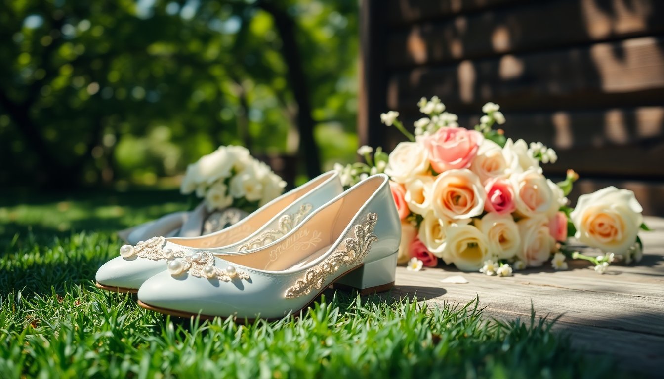 Scarpe da sposa basse: eleganza e comfort per il tuo matrimonio