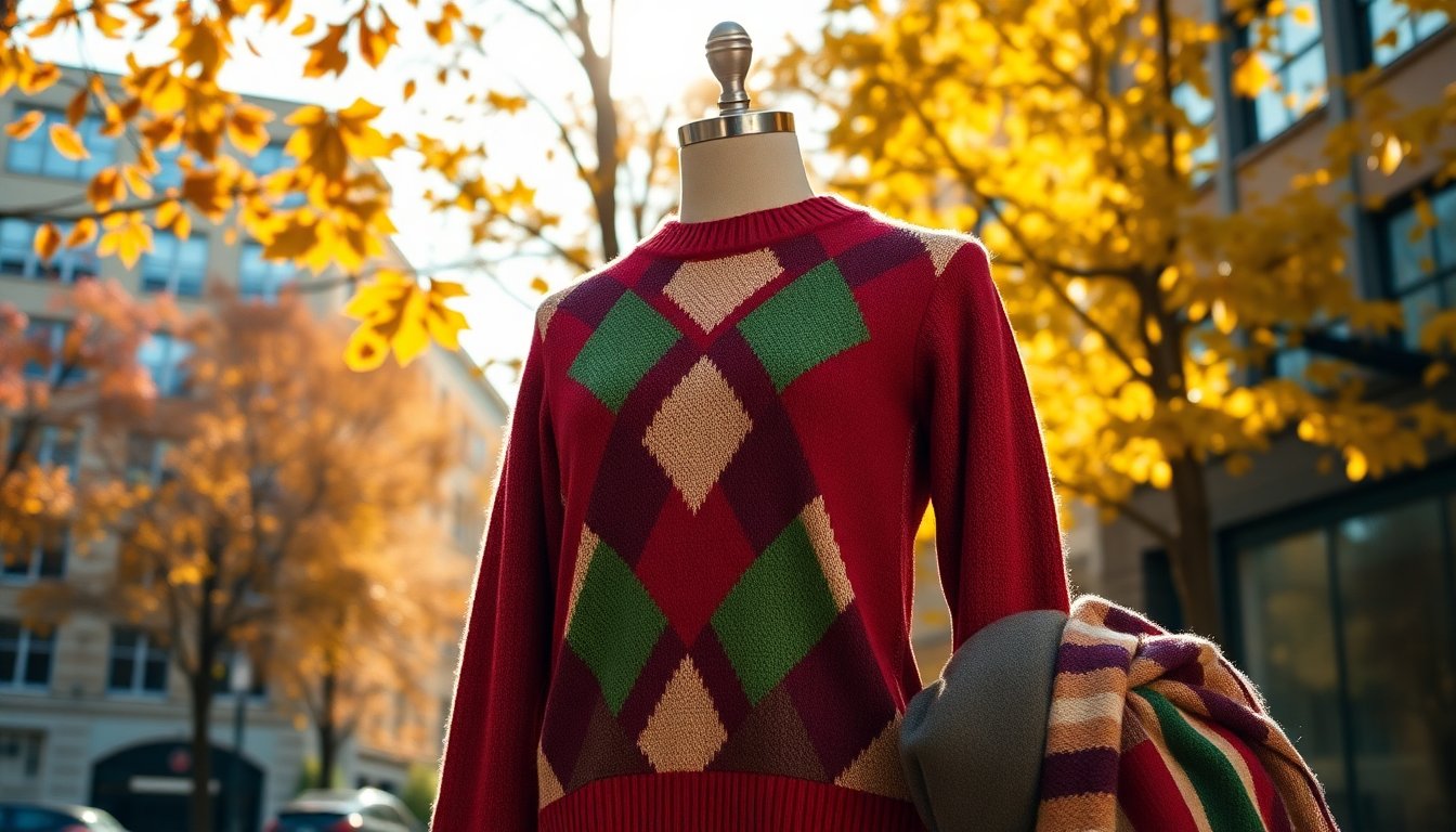 Scopri i Maglioni Argyle: Il Trend Imperdibile per l’Autunno-Inverno 2023
