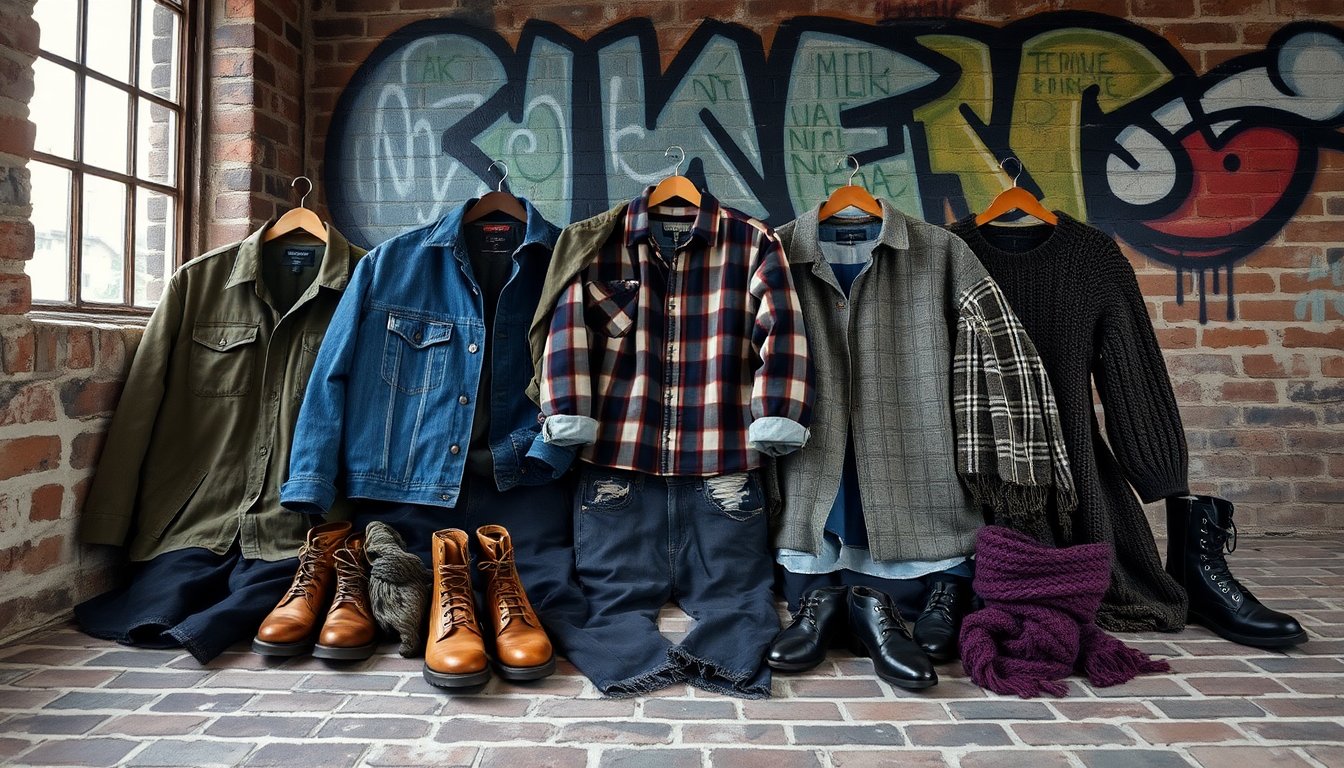Scopri il grunge: tendenze di moda e libertà per l’inverno 2025-2026