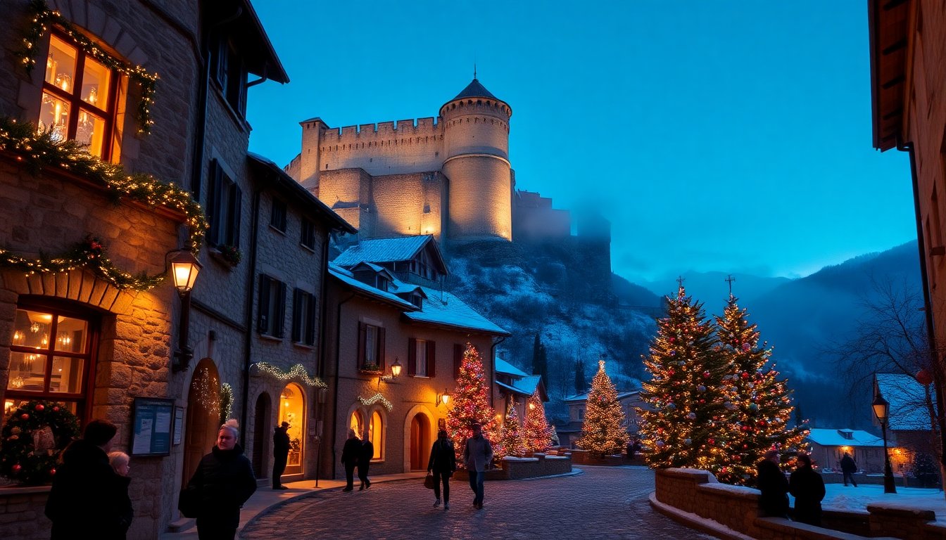 Scopri il Magico Natale nel Borgo di Bard: Un’Esperienza Incantevole