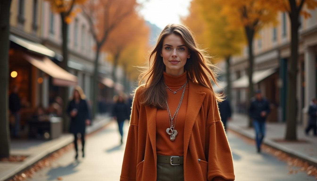 Scopri il maglione con stola, tendenza autunno inverno