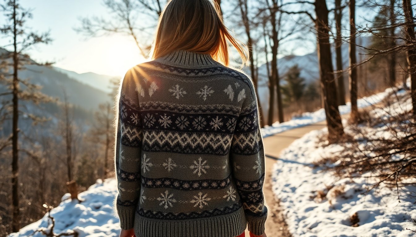 Scopri il maglione norvegese da donna: eleganza e comfort senza tempo