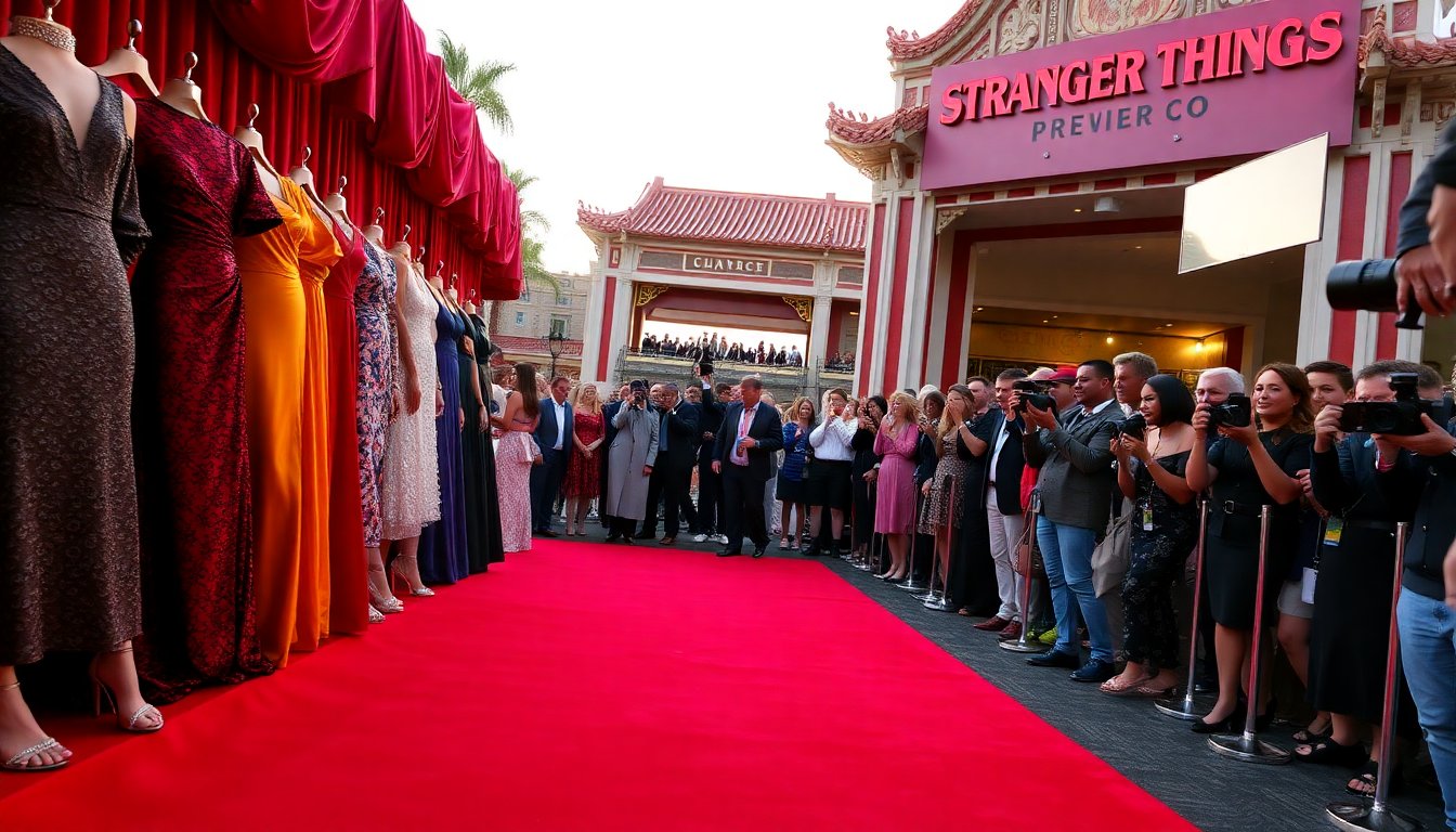 Stranger Things 5: La Premiere Glamour a Los Angeles tra Moda e Stile