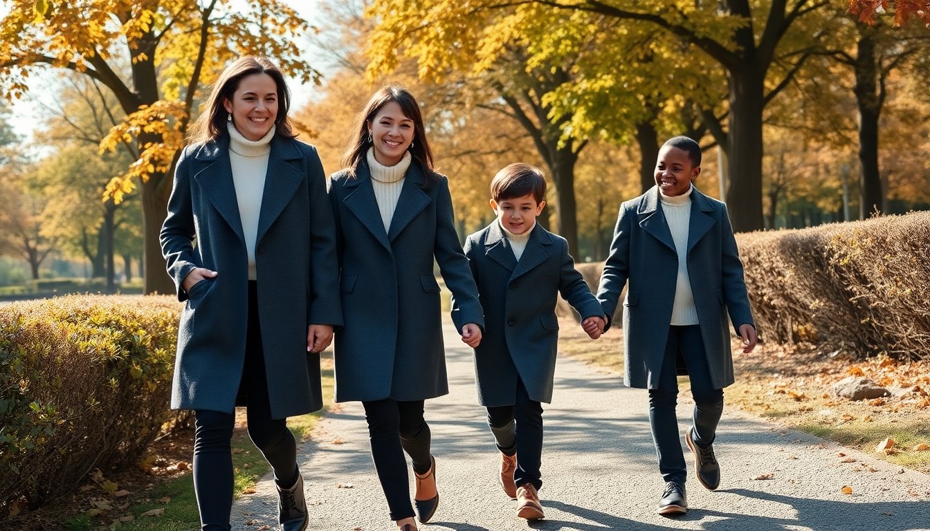 Tendenze Moda Inverno 2025: Outfit Coordinati per Mamme e Bambini da Non Perdere