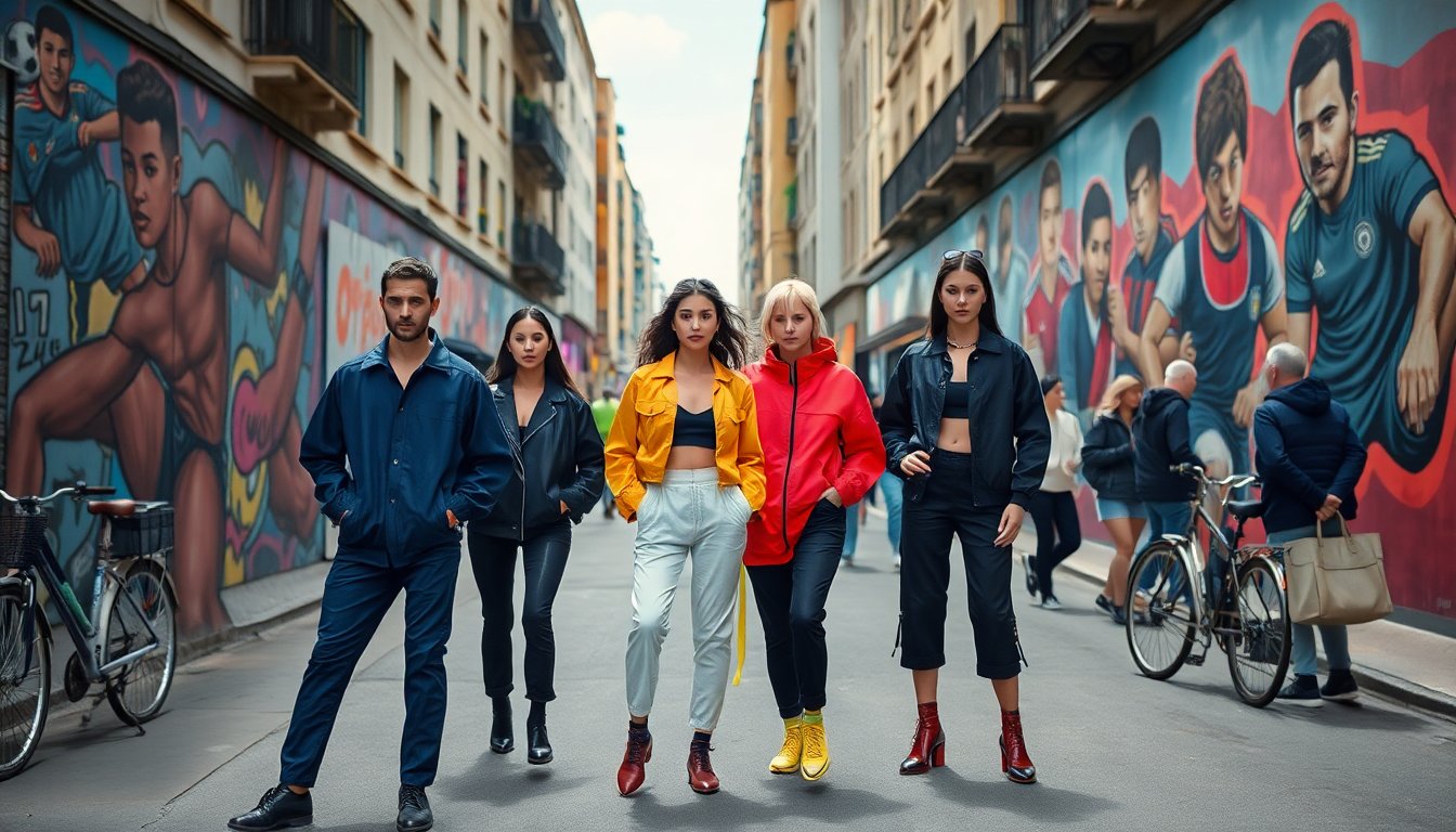 Tendenze Moda: L’Influenza dell’Arte e della Cultura Calcistica nel Fashion Design