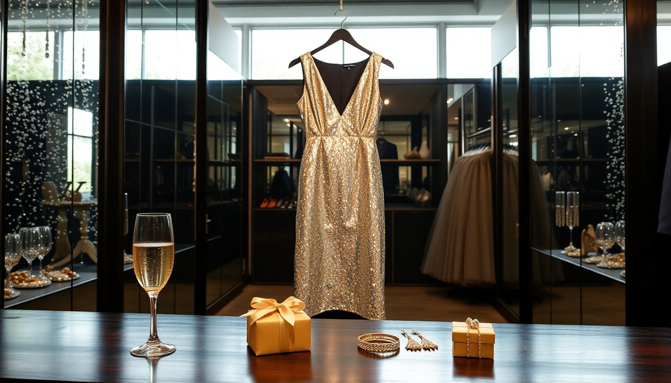 Abiti in Lurex e Accessori Brillanti: Preparati a Festeggiare il Capodanno 2025 con Stile!