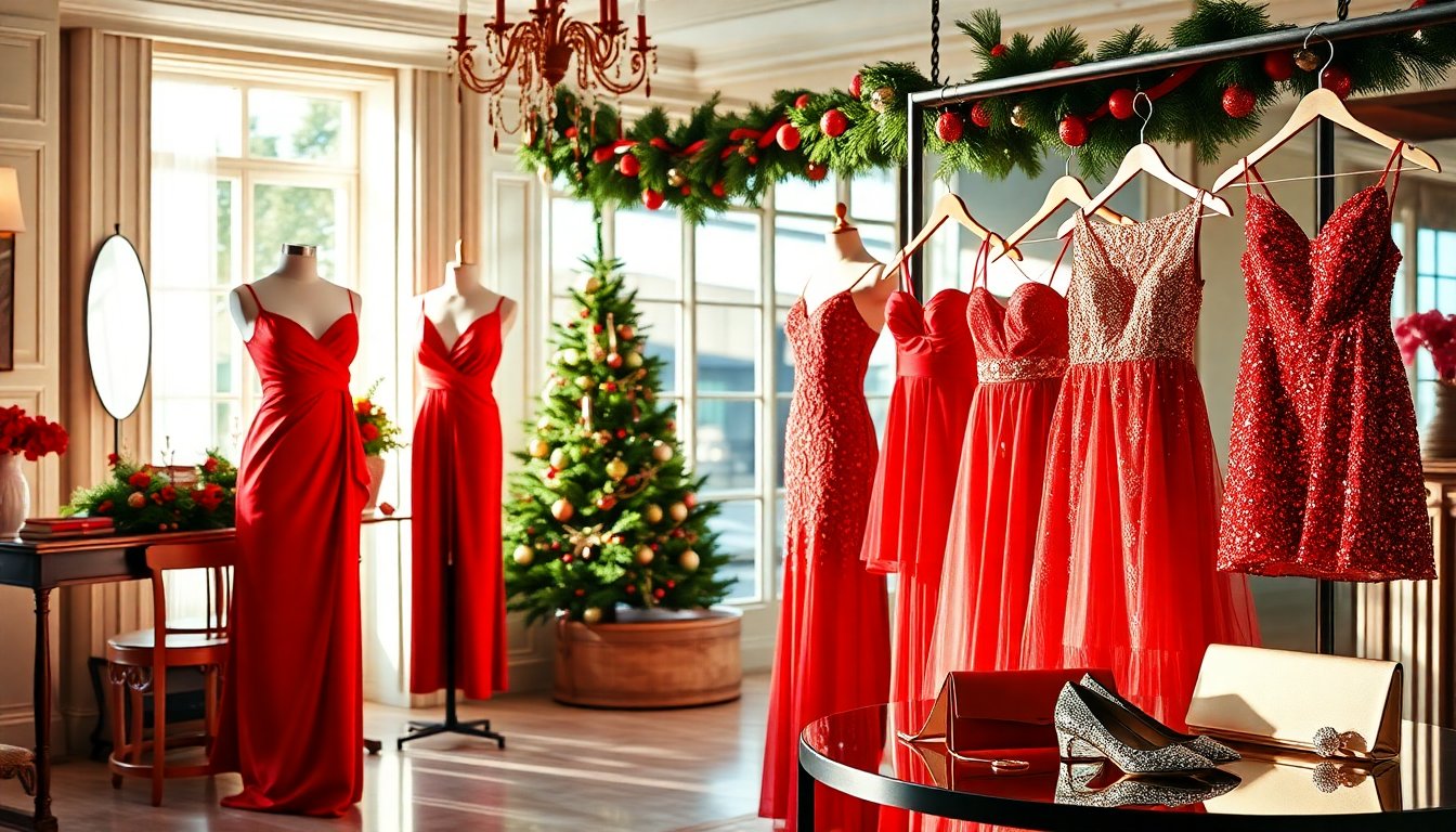 Abiti Rossi Chic: I Modelli Imperdibili per le Feste