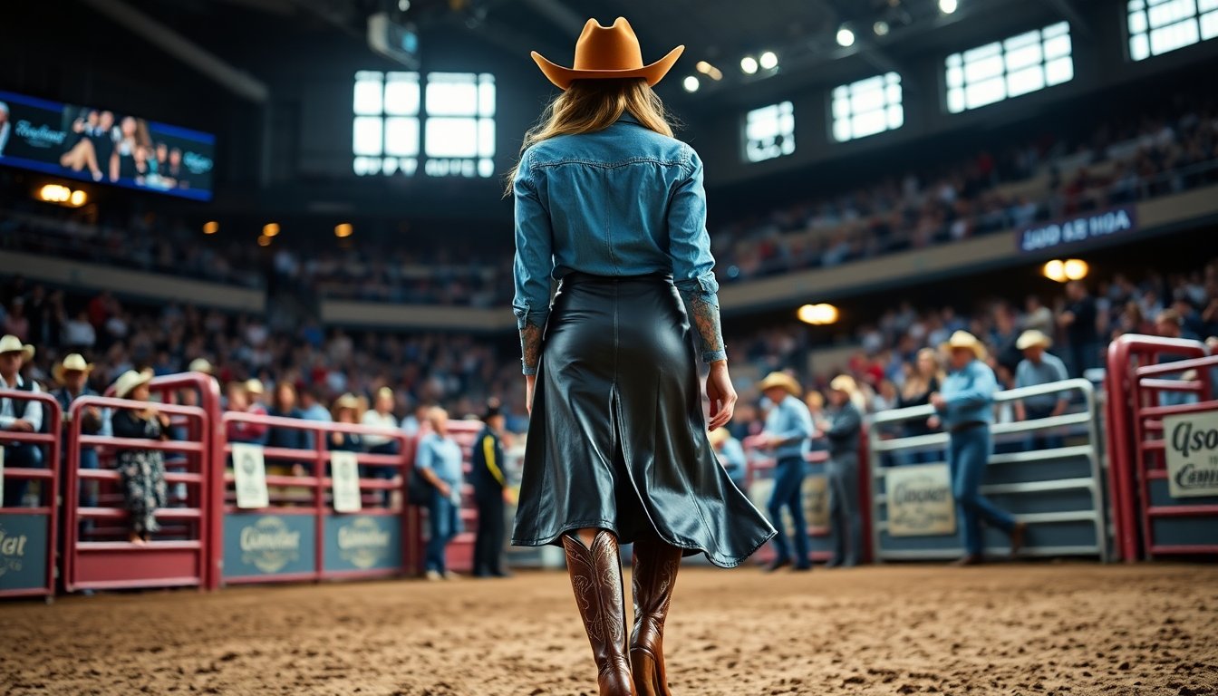 Bella Hadid: Eleganza e Stile nel Suo Look da Rodeo