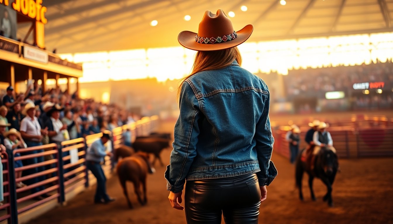 Bella Hadid incanta al rodeo di Las Vegas con un look da cowgirl trendy