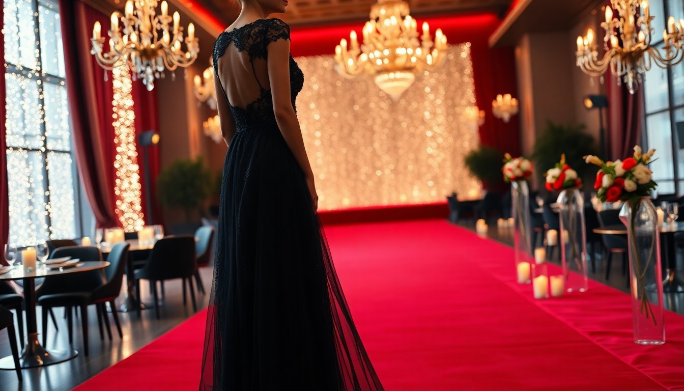 Black Sheer: Il Trend Chic Imperdibile per Eventi e Red Carpet