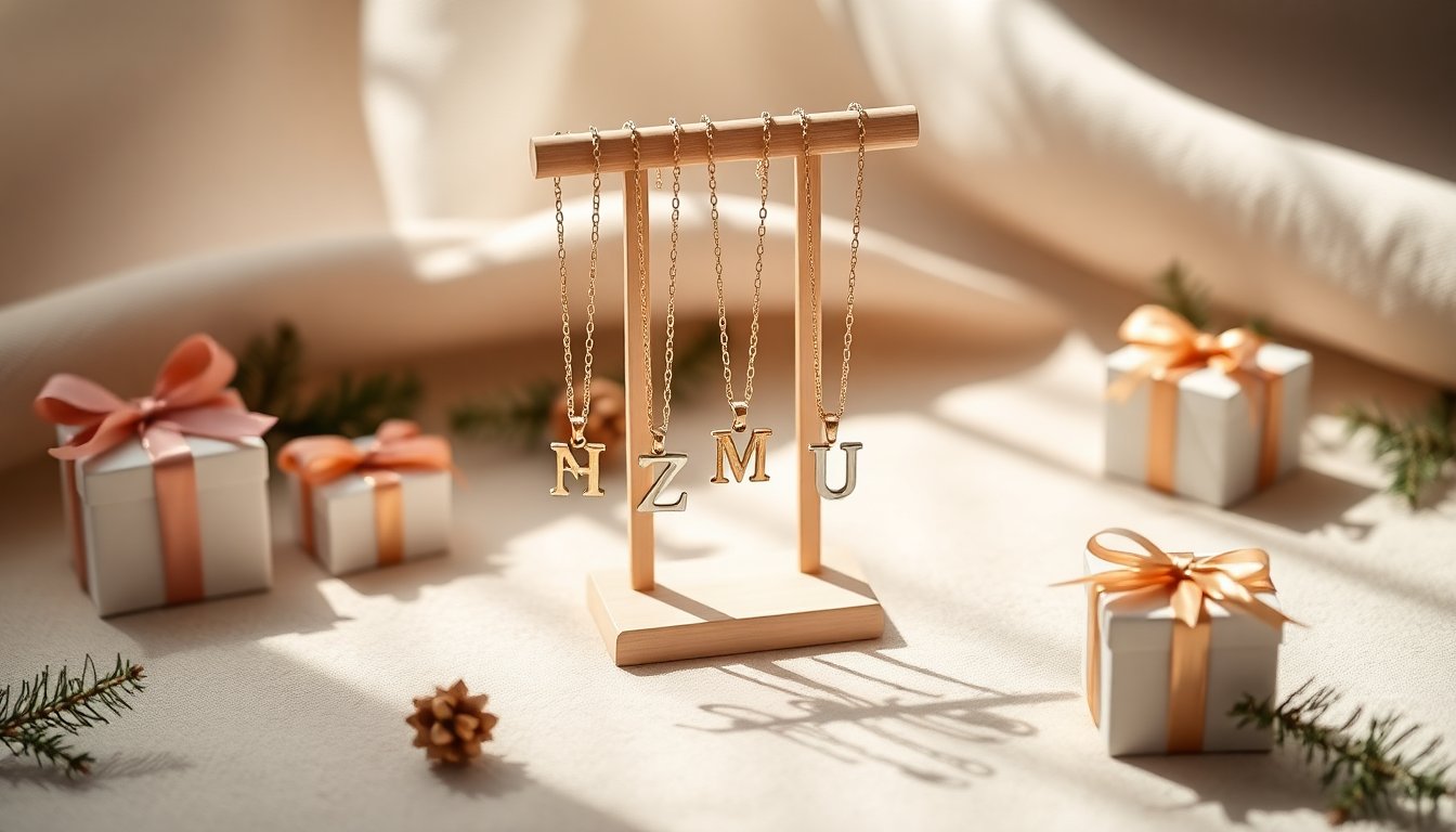 Collane con Iniziale: Il Regalo Ideale per le Festività