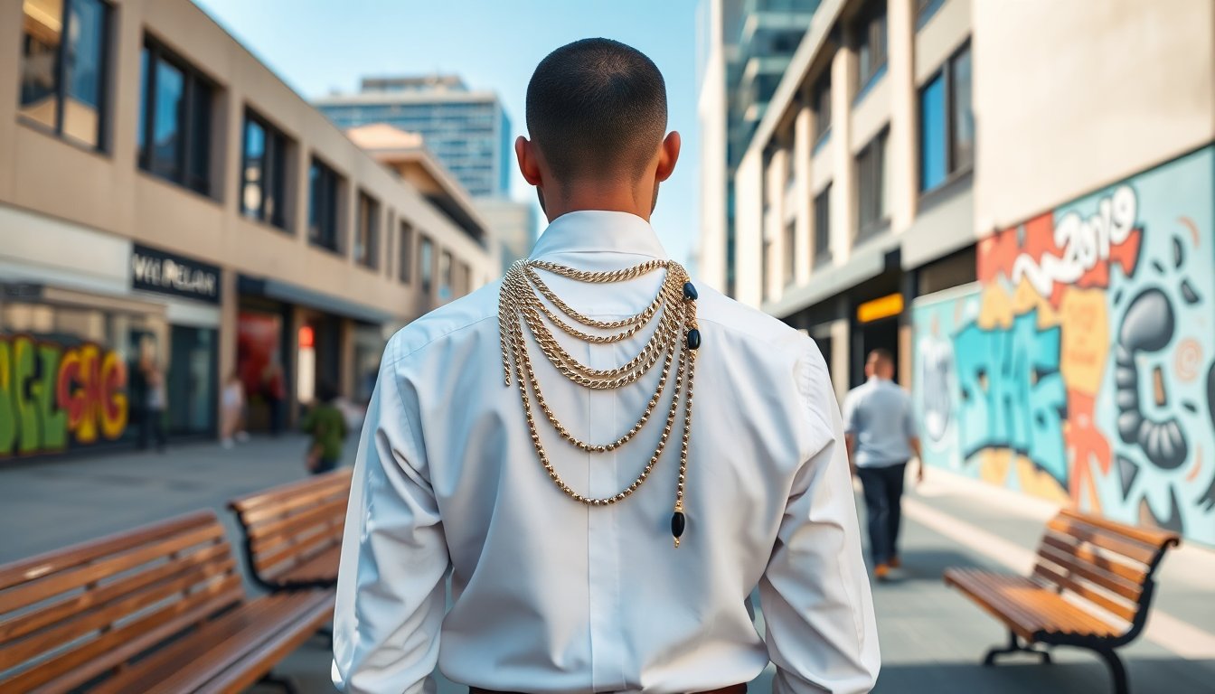 Collane sopra la camicia: scopri la tendenza moda imperdibile dell’inverno 2025
