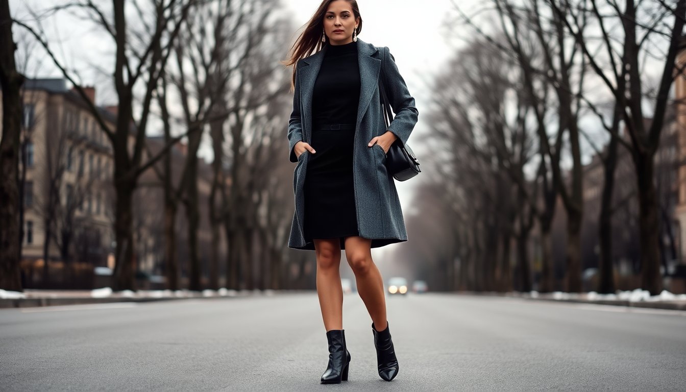 Come abbinare il tubino nero con stile per l’inverno 2025: Consigli e Tendenze