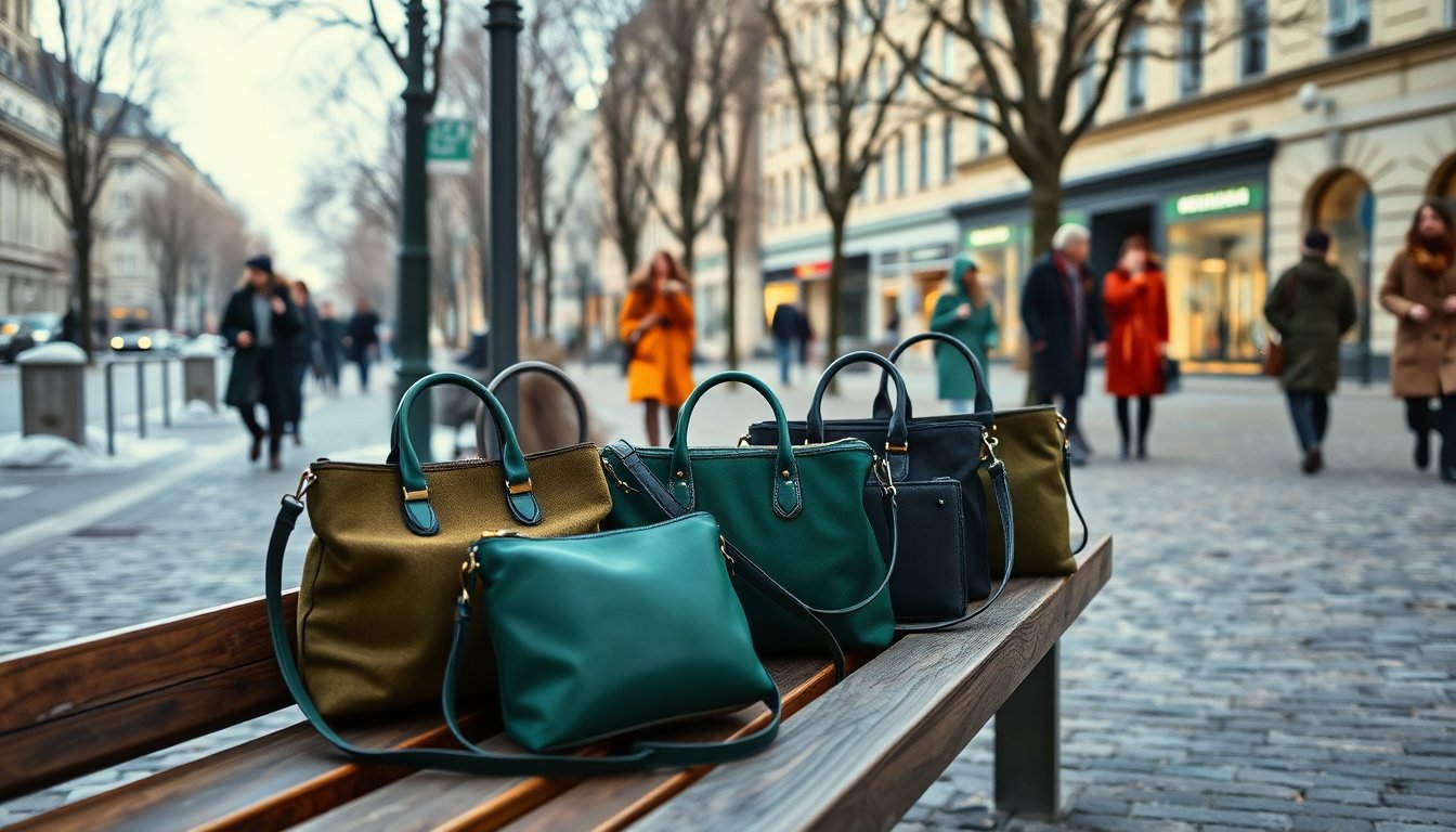 Come abbinare le borse verdi di tendenza per un look invernale alla moda