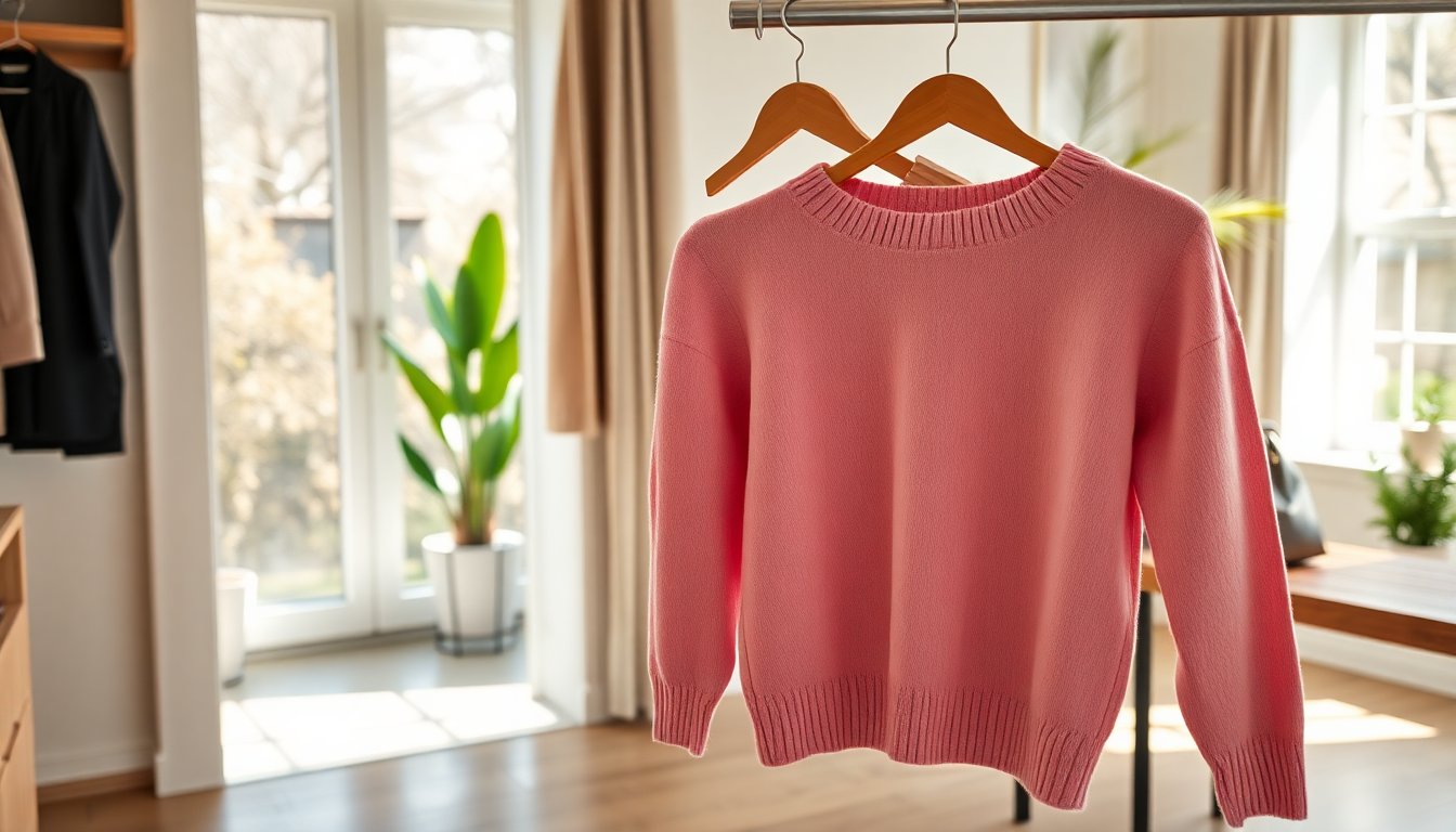 Come abbinare un maglione rosa per un look elegante e raffinato