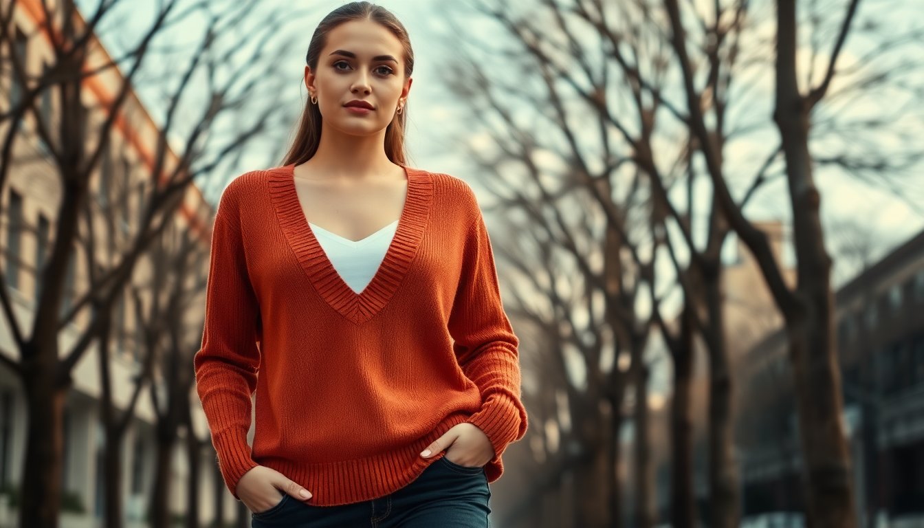Consigli di Stile per Indossare il Maglione a V nel 2025: Le Tendenze da Non Perdere