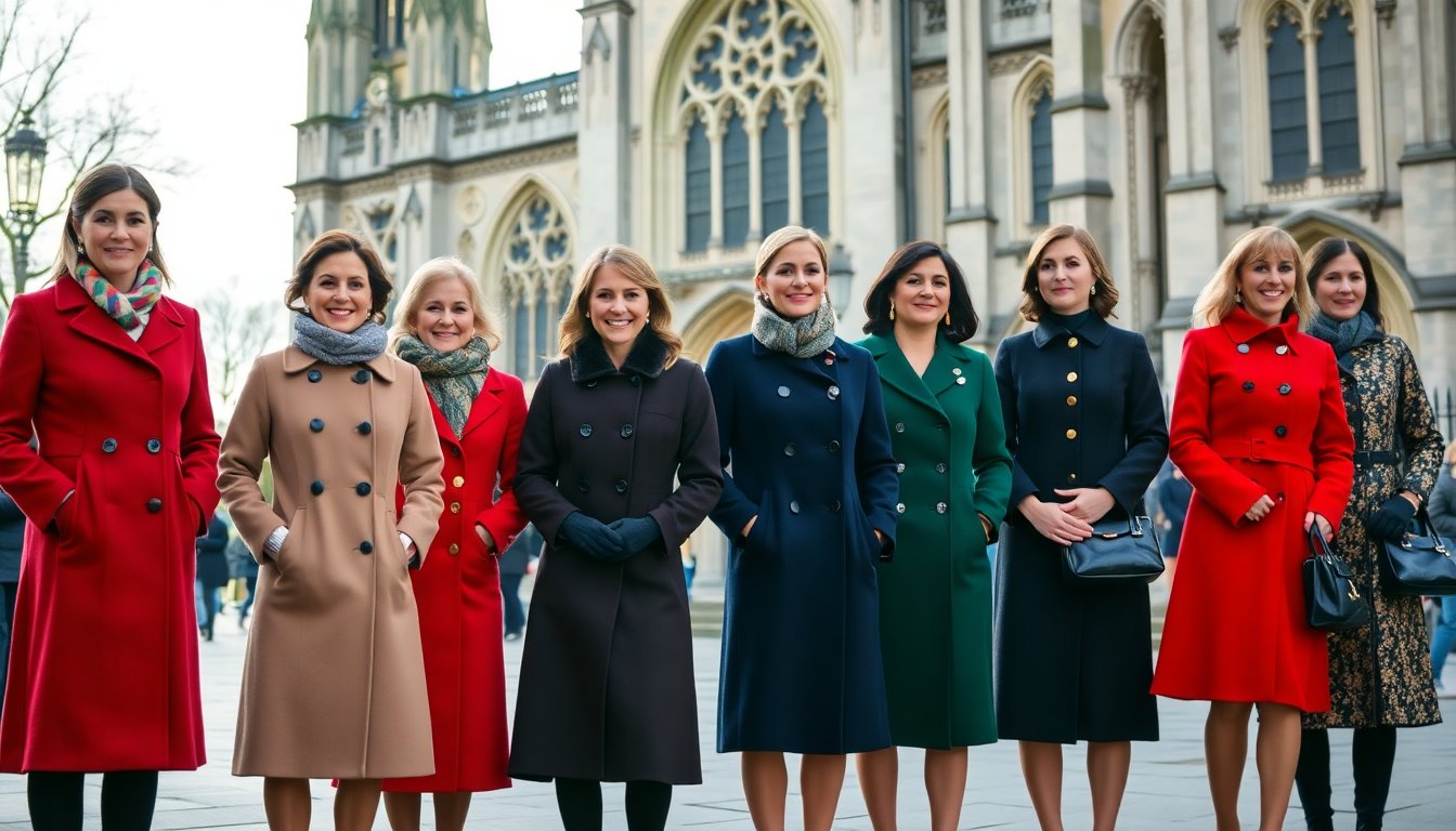 I cappotti festivi più eleganti scelti dalle royals