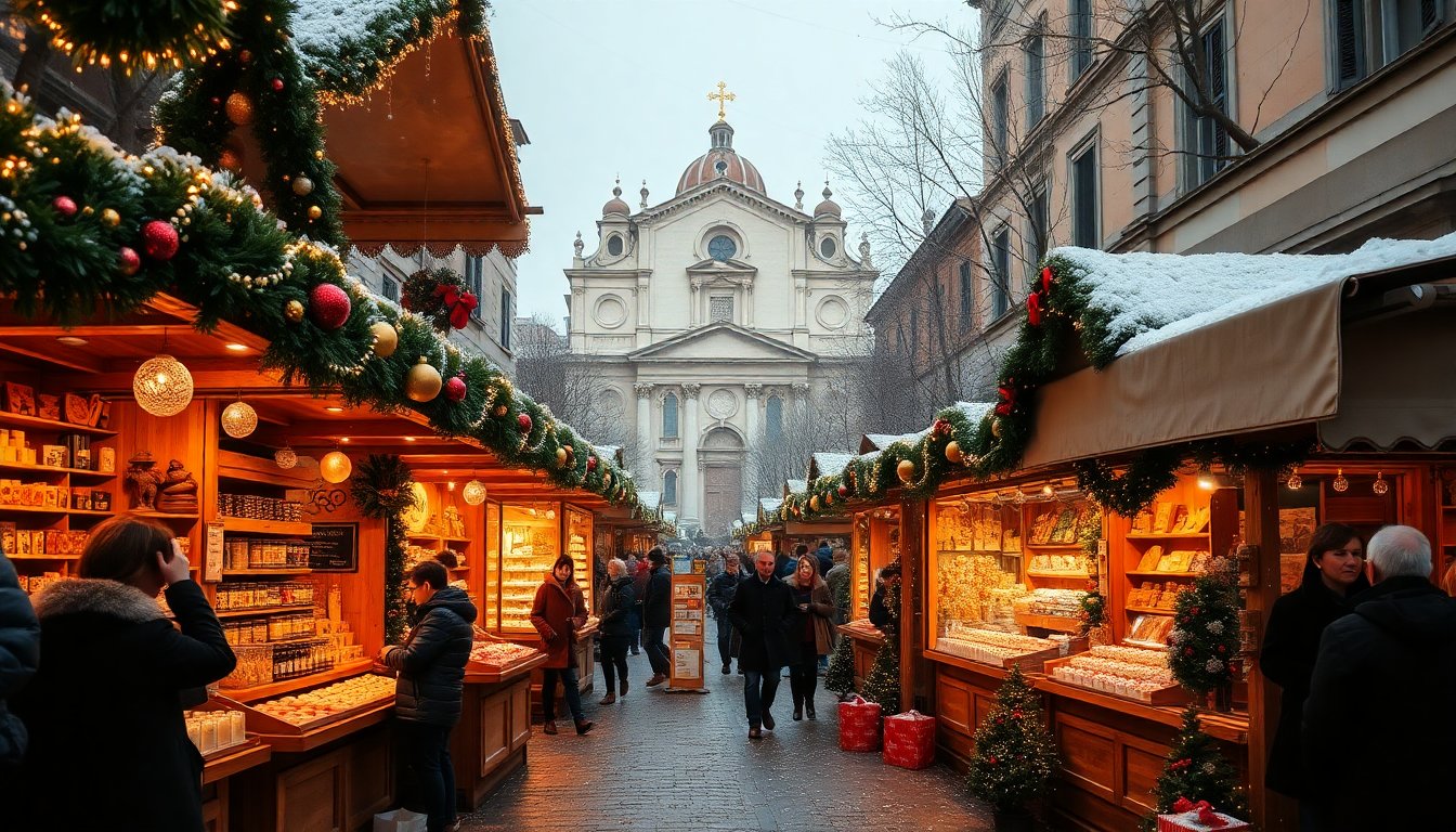 I mercatini di Natale imperdibili da esplorare a Roma