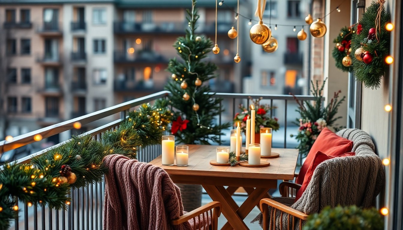 Idee Originali per Decorare il Balcone a Natale con Prodotti IKEA
