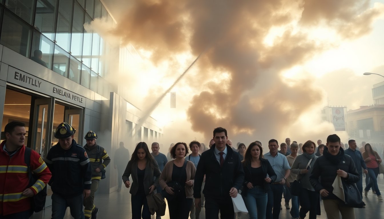 Incendio in centro commerciale a Milano provoca evacuazione