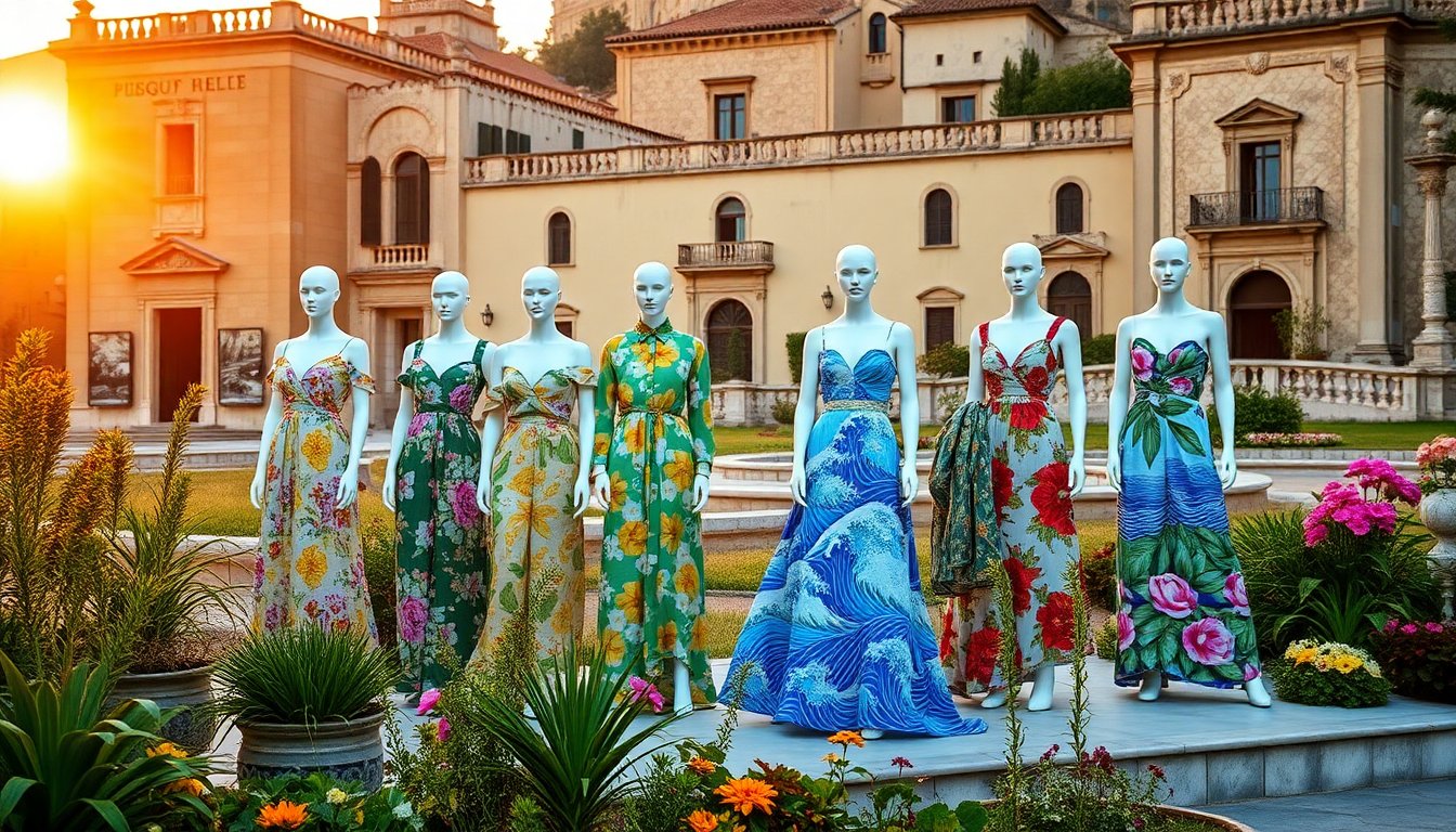 La collezione ‘L’Alba’ di Pucci fa il suo debutto in Sicilia: scopri le novità!