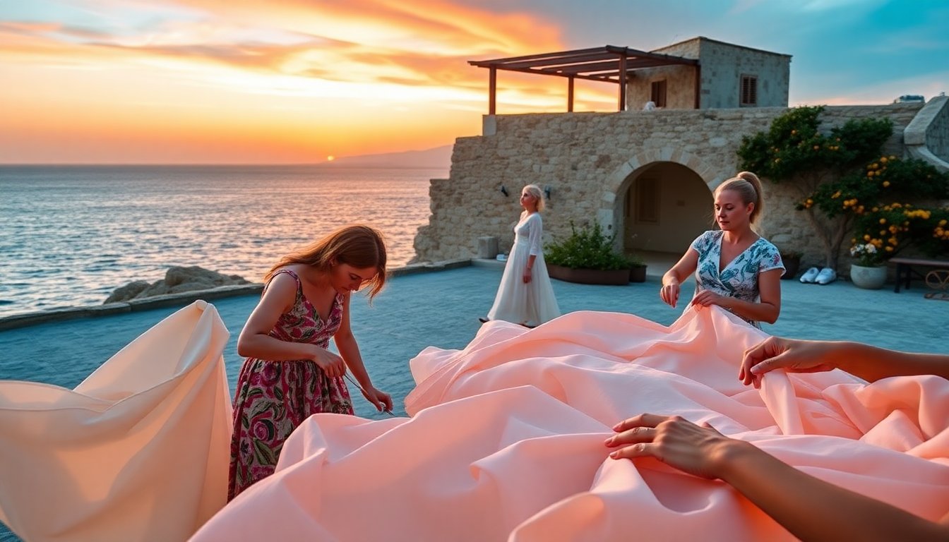 La nuova collezione Pucci ‘L’Alba’ fa il suo debutto in Sicilia
