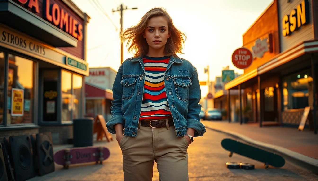 Le Scelte di Moda di Maya Hawke in Stranger Things 5: Stile e Tendenze da Non Perdere