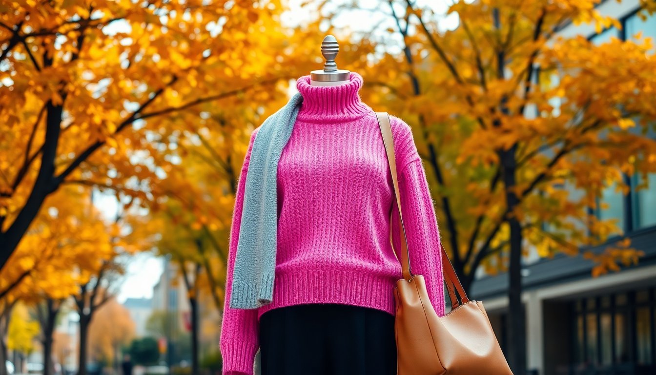 Maglione Rosa: Tendenze e Abbinamenti Must-Have per l’Autunno Inverno 2025