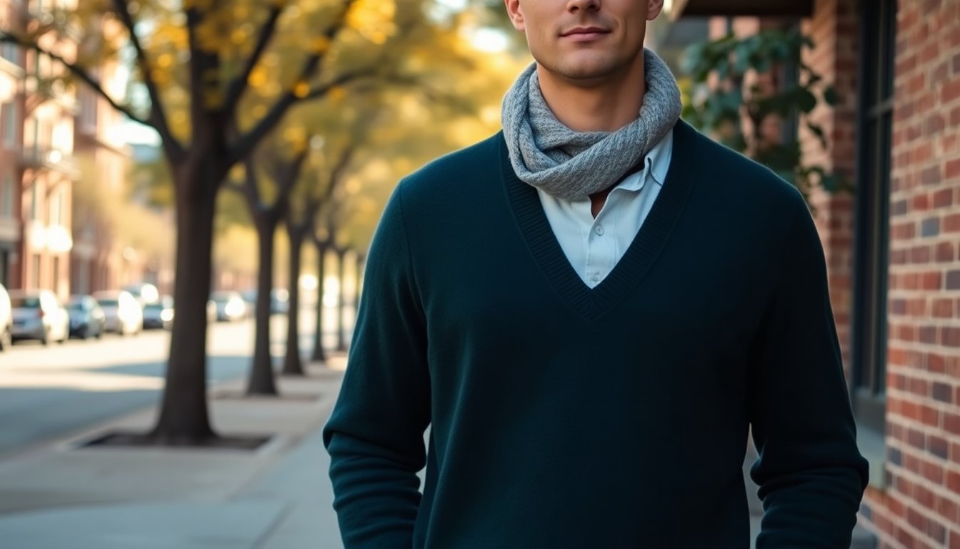 Outfit alla moda: come indossare il maglione a V con stile