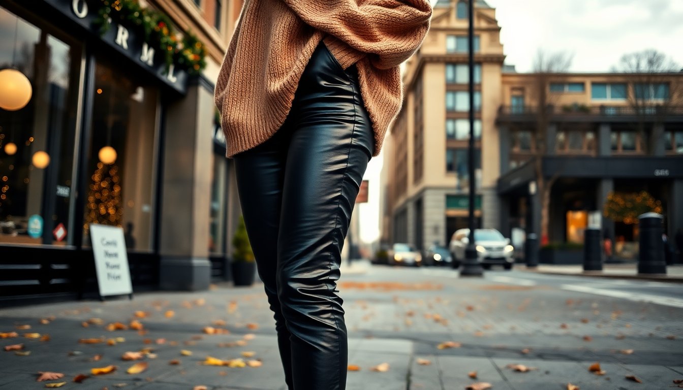 Pantaloni in Pelle: Tendenze e Abbinamenti Imperdibili per l’Inverno 2025