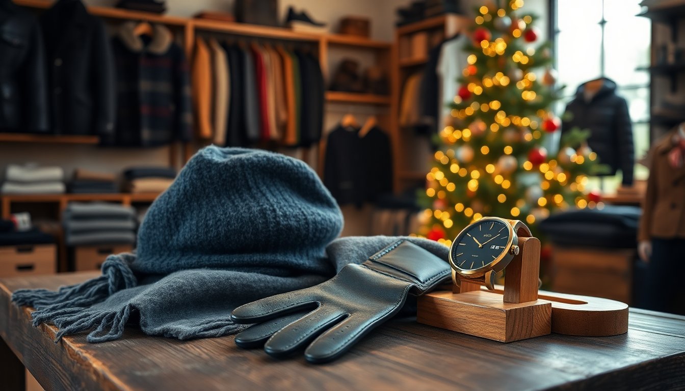Regali di Natale per Lui: Accessori e Abbigliamento per un Look Fresco e Stile Unico