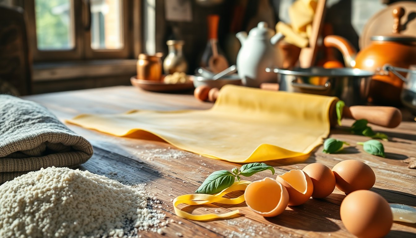 Scopri la pasta fresca: un’arte gastronomica che unisce tradizione e modernità