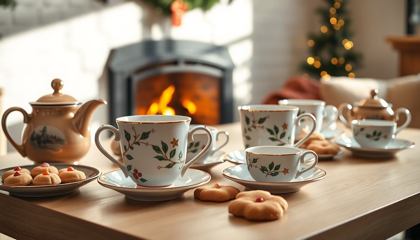 Tazze Eleganti per una Pausa Tè o Cioccolato: Rendi Indimenticabili le Tue Feste
