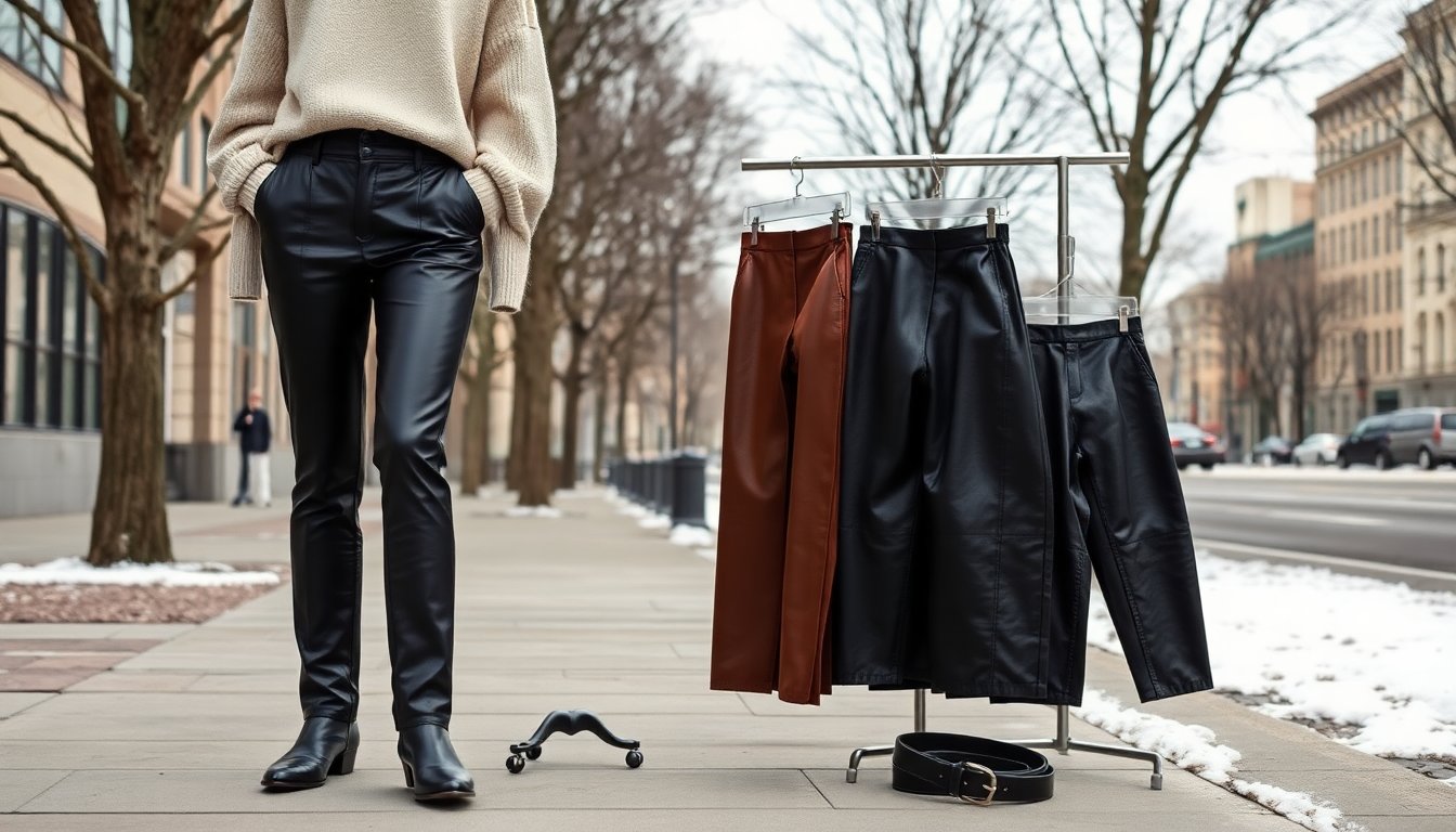 Tendenze Pantaloni in Pelle per l’Inverno 2025: Scopri i Modelli Must-Have