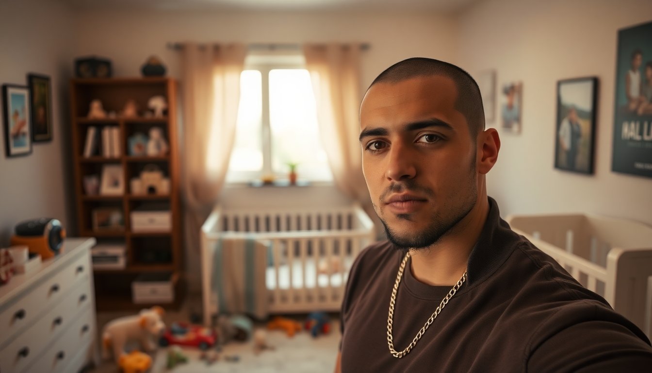 Tony Effe e il look rasato: il rapper diventa papà
