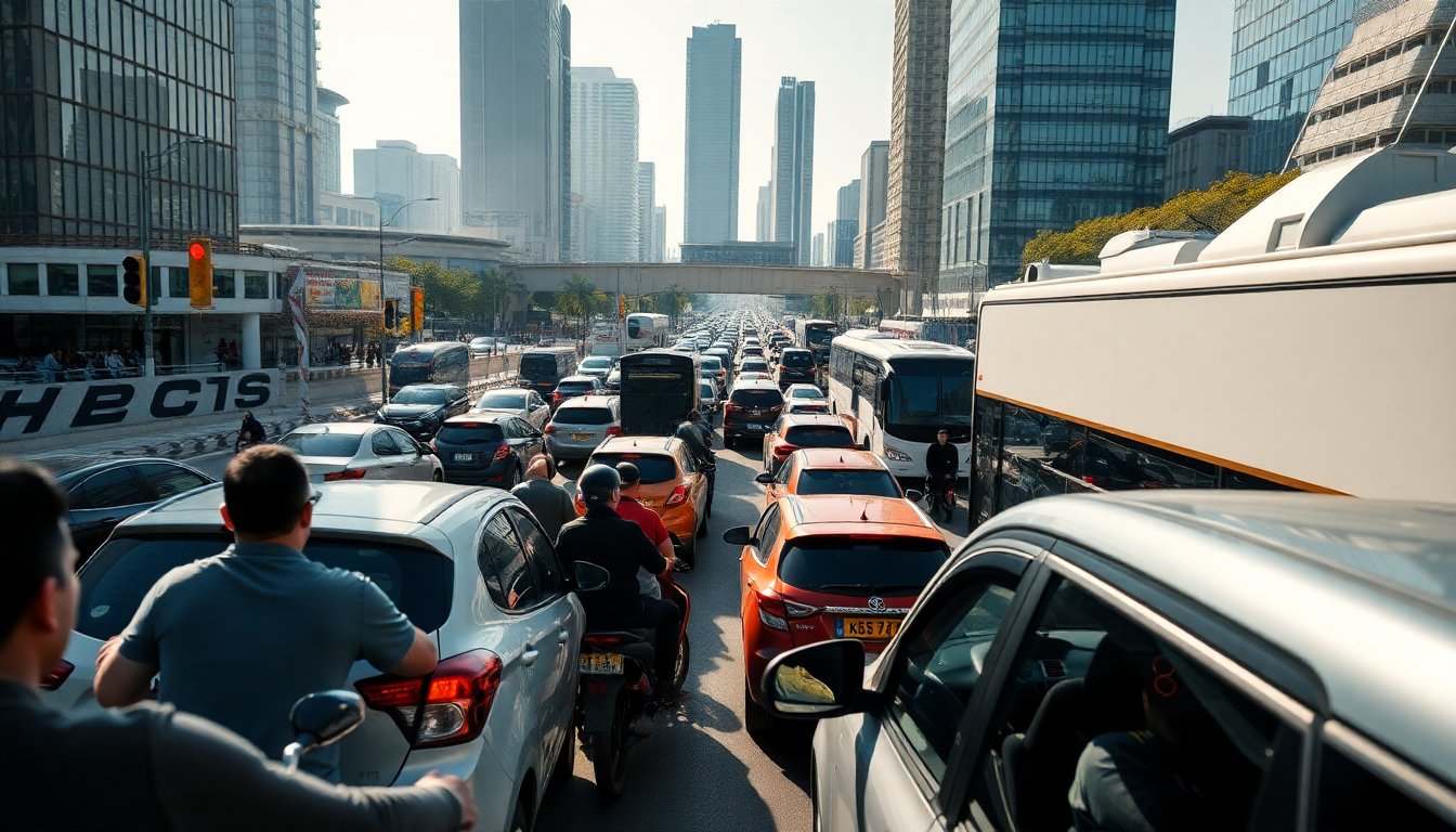 Traffico urbano in crisi: analisi e soluzioni possibili