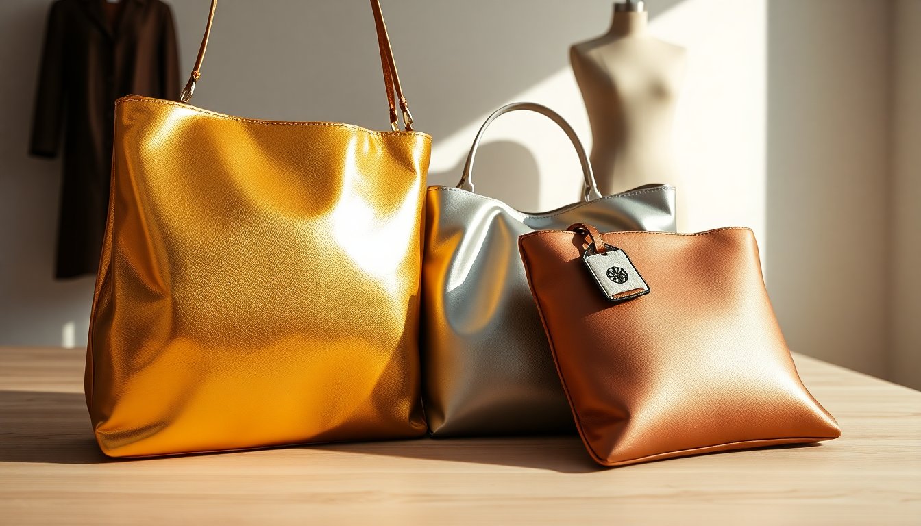 Borse Metallizzate: Eleganza e Versatilità per Ogni Outfit del Tuo Guardaroba
