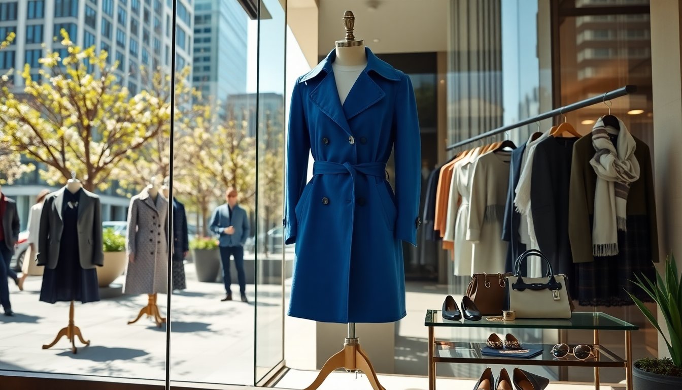 Come abbinare il trench blu: consigli per un look impeccabile nel 2026