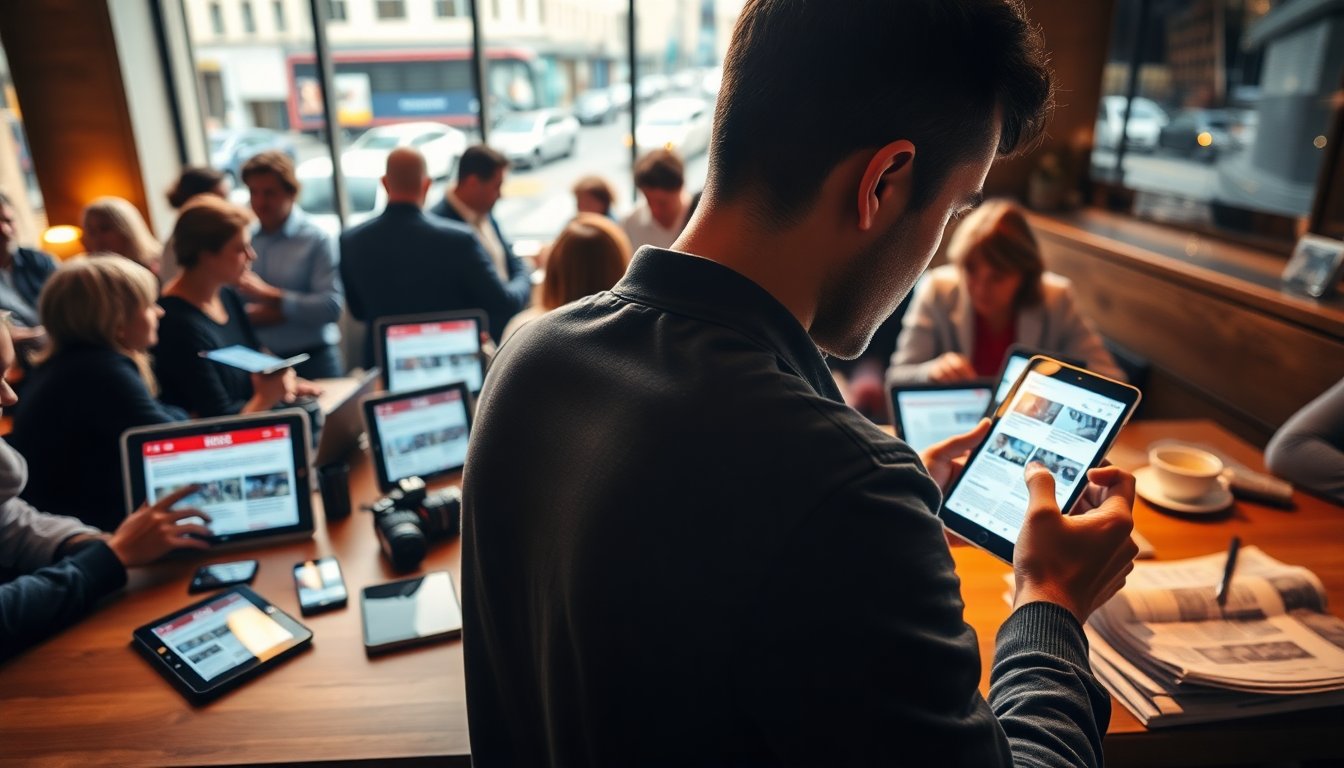Come i social media hanno trasformato il giornalismo moderno