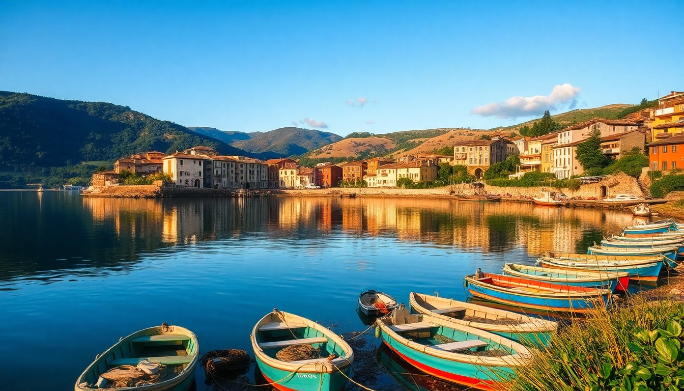 Esplora Marta: il Fascino del Pittoresco Borgo di Pescatori sul Lago di Bolsena