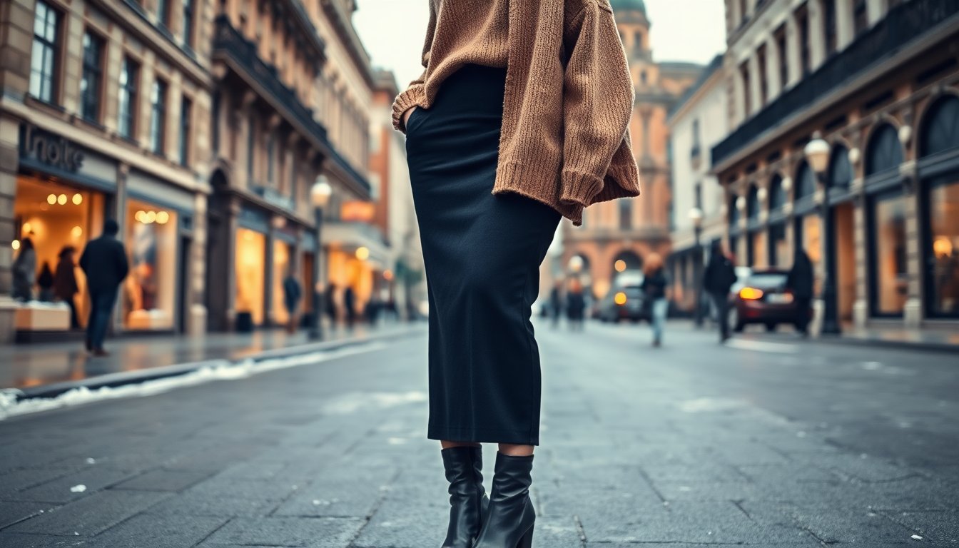 Gonna a Matita: Guida agli Abbinamenti e Look Invernali per il 2026